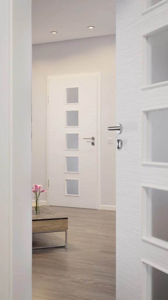 HÖRMANN Innentür Schiefer Weiß Duradecor Proline Concepto Mit Lichtausschnitt LA 5 3 HÖRMANN Innentür Schiefer Weiß Duradecor Proline Concepto Mit Lichtausschnitt LA 5 - Image 3