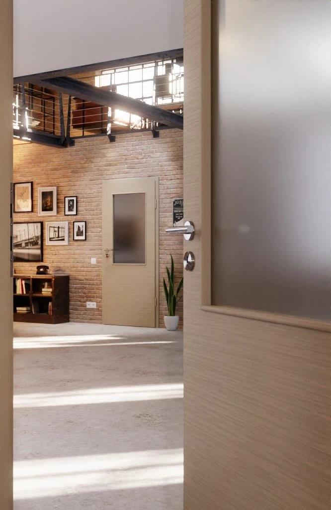 HÖRMANN Innentür Schiefer Taupe Duradecor Proline Concepto Mit Lichtausschnitt LA 7 4 HÖRMANN Innentür Schiefer Taupe Duradecor Proline Concepto Mit Lichtausschnitt LA 7 - Image 4