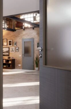 HÖRMANN Innentür Leinen Staubgrau Duradecor Proline Concepto Mit Lichtausschnitt LA 7 12 HÖRMANN Innentür Leinen Staubgrau Duradecor Proline Concepto Mit Lichtausschnitt LA 7 -Türen Verkauf 2.3 innentueren concepto la 7 leinen staubgrau 226212 stilwelt closeup