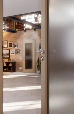 HÖRMANN Innentür Schiefer Taupe Duradecor Proline Concepto Mit Lichtausschnitt LA 8 12 HÖRMANN Innentür Schiefer Taupe Duradecor Proline Concepto Mit Lichtausschnitt LA 8 -Türen Verkauf 2.3 innentueren concepto la 8 cross schiefer taupe 187605 stilwelt closeup 1