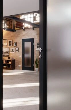 HÖRMANN Innentür Ultramatt Anthrazit Duradecor Proline Concepto Mit Lichtausschnitt LA 8 9 HÖRMANN Innentür Ultramatt Anthrazit Duradecor Proline Concepto Mit Lichtausschnitt LA 8 -Türen Verkauf 2.3 innentueren concepto la 8 ultramatt anthrazit 187540 stilwelt closeup