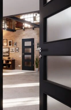 HÖRMANN Innentür Ultramatt Anthrazit Duradecor Proline Concepto Mit Lichtausschnitt LA 9 9 HÖRMANN Innentür Ultramatt Anthrazit Duradecor Proline Concepto Mit Lichtausschnitt LA 9 -Türen Verkauf 2.3 innentueren concepto la 9 ultramatt anthrazit 187541 stilwelt closeup