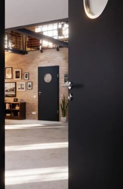 HÖRMANN Innentür Ultramatt Anthrazit Duradecor Proline Concepto Mit Lichtausschnitt LA Bullauge 9 HÖRMANN Innentür Ultramatt Anthrazit Duradecor Proline Concepto Mit Lichtausschnitt LA Bullauge -Türen Verkauf 2.3 innentueren concepto la bullauge ultramatt anthrazit 187535 stilwelt closeup