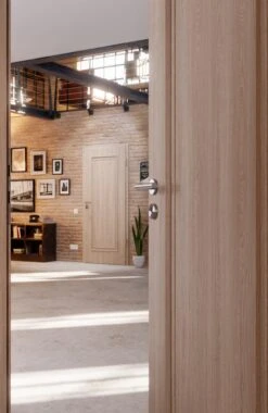 HÖRMANN Innentür Georgia 1 Graueiche Duradecor ClassicLine -Türen Verkauf 2.3 innentueren georgia 01 graueiche 189854 stilwelt closeup