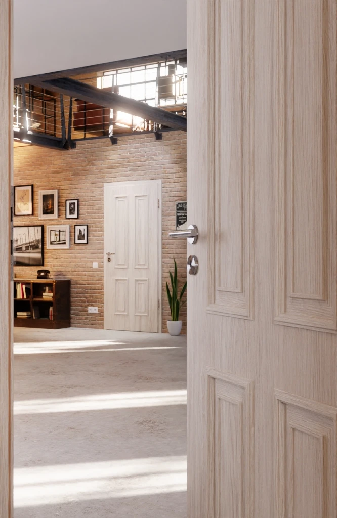 HÖRMANN Innentür Georgia 4 Gebürstete Salzeiche Duradecor ClassicLine 4 HÖRMANN Innentür Georgia 4 Gebürstete Salzeiche Duradecor ClassicLine - Image 4