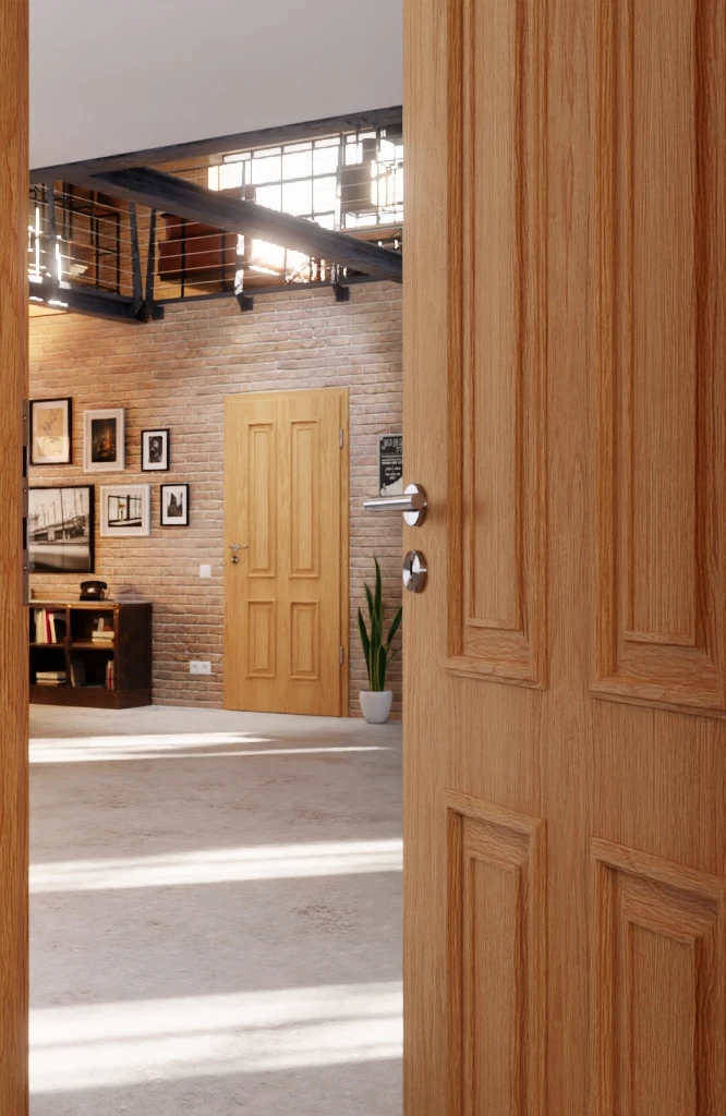 HÖRMANN Innentür Georgia 4 Weißeiche Duradecor ClassicLine 4 HÖRMANN Innentür Georgia 4 Weißeiche Duradecor ClassicLine - Image 4