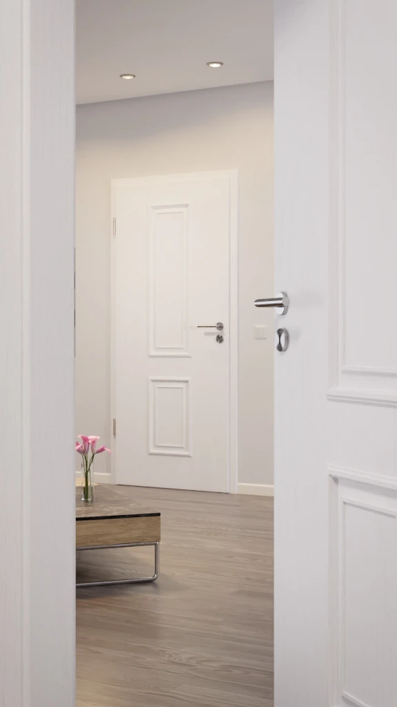 HÖRMANN Innentür Georgia 5 Esche Weiß Duradecor ClassicLine 4 HÖRMANN Innentür Georgia 5 Esche Weiß Duradecor ClassicLine - Image 4