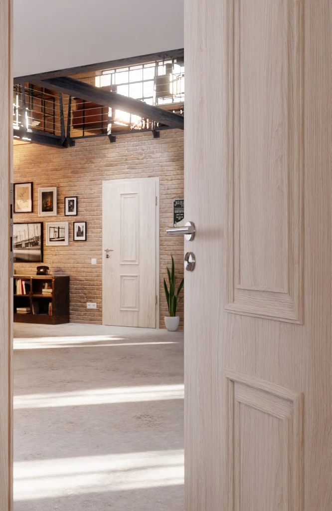 HÖRMANN Innentür Georgia 5 Gebürstete Salzeiche Duradecor ClassicLine 4 HÖRMANN Innentür Georgia 5 Gebürstete Salzeiche Duradecor ClassicLine - Image 4