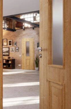 HÖRMANN Innentür Georgia 5 Wildeiche Duradecor ClassicLine Mit Lichtausschnitt LA -Türen Verkauf 2.3 innentueren georgia 05 la wildeiche 189986 stilwelt closeup