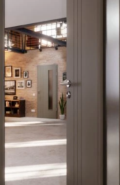 HÖRMANN Innentür Groove 85 Staubgrau RAL 7037 Lack DesignLine Mit Lichtausschnitt LA 24 Bandseitig 12 HÖRMANN Innentür Groove 85 Staubgrau RAL 7037 Lack DesignLine Mit Lichtausschnitt LA 24 Bandseitig -Türen Verkauf 2.3 innentueren groove 85 la 24 b ral7037 225995 stilwelt closeup