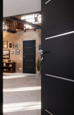 HÖRMANN Innentür Ultramatt Anthrazit Duradecor DesignLine Concepto Steel-Plain -Türen Verkauf 2.3 innentueren steel plain 14 ultramatt anthrazit 189433 stilwelt closeup