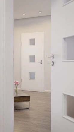 HÖRMANN Innentür Esche Weiß Duradecor ProLine Mit Lichtausschnitt LA 10 13 HÖRMANN Innentür Esche Weiß Duradecor ProLine Mit Lichtausschnitt LA 10 -Türen Verkauf 2.3 innentueren baseline duradecor glatt la 10 esche weiss 160002 stilwelt closeup