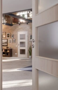 HÖRMANN Innentür Gebürstete Salzeiche Duradecor ProLine Mit Lichtausschnitt LA 11 -Türen Verkauf 2.3 innentueren baseline duradecor struktur la 11 gebuerstete salzeiche 160066 stilwelt closeup