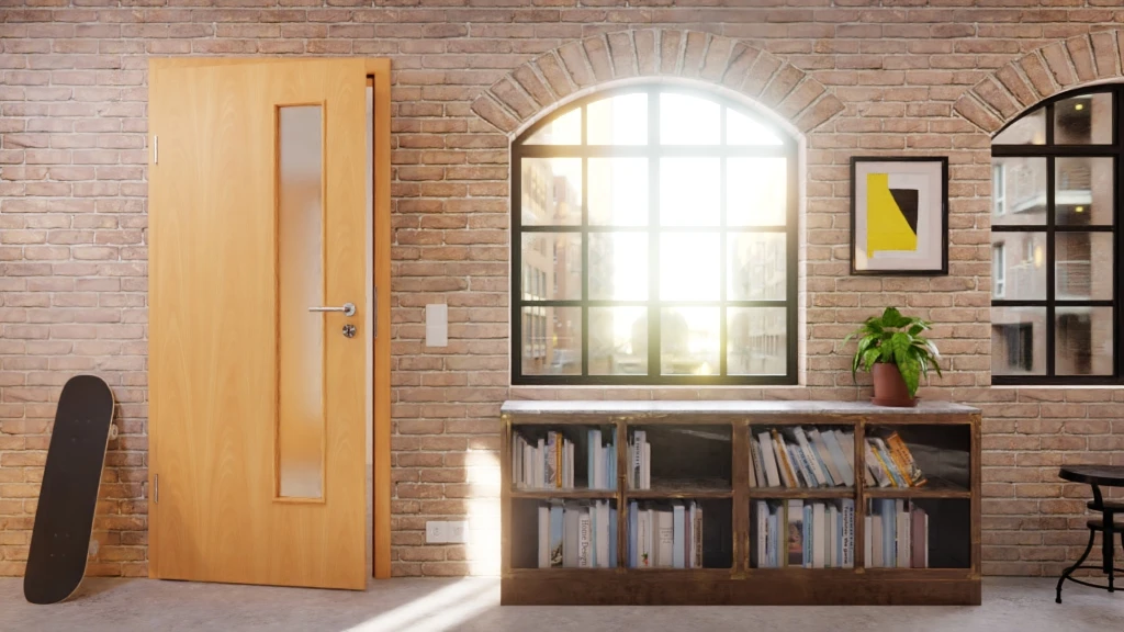 HÖRMANN Innentür Französische Buche Duradecor ProLine Mit Lichtausschnitt LA 24 Schlossseitig 5 HÖRMANN Innentür Französische Buche Duradecor ProLine Mit Lichtausschnitt LA 24 Schlossseitig - Image 5