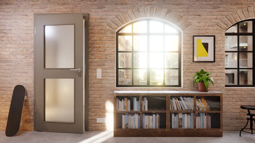 HÖRMANN Innentür Staubgrau RAL 7037 Duradecor ProLine Mit Lichtausschnitt LA 12 5 HÖRMANN Innentür Staubgrau RAL 7037 Duradecor ProLine Mit Lichtausschnitt LA 12 - Image 5