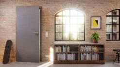 HÖRMANN Innentür Schiefer Staubgrau Duradecor Proline Concepto -Türen Verkauf 2.4 innentueren concepto cross schiefer staubgrau 226249 stilwelt detail 1