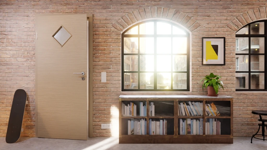 HÖRMANN Innentür Schiefer Taupe Duradecor Proline Concepto Mit Lichtausschnitt LA 6 5 HÖRMANN Innentür Schiefer Taupe Duradecor Proline Concepto Mit Lichtausschnitt LA 6 - Image 5