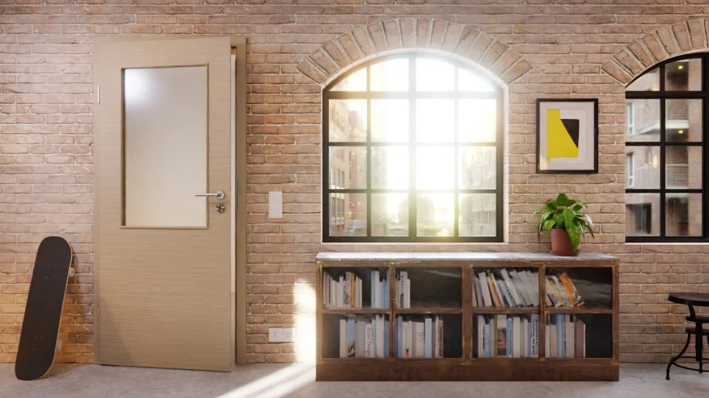 HÖRMANN Innentür Schiefer Taupe Duradecor Proline Concepto Mit Lichtausschnitt LA 7 5 HÖRMANN Innentür Schiefer Taupe Duradecor Proline Concepto Mit Lichtausschnitt LA 7 - Image 5