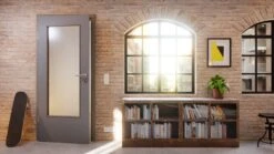 HÖRMANN Innentür Ultramatt Staubgrau Duradecor Proline Concepto Mit Lichtausschnitt LA-DIN -Türen Verkauf 2.4 innentueren concepto la din ultramatt staubgrau 226299 stilwelt detail