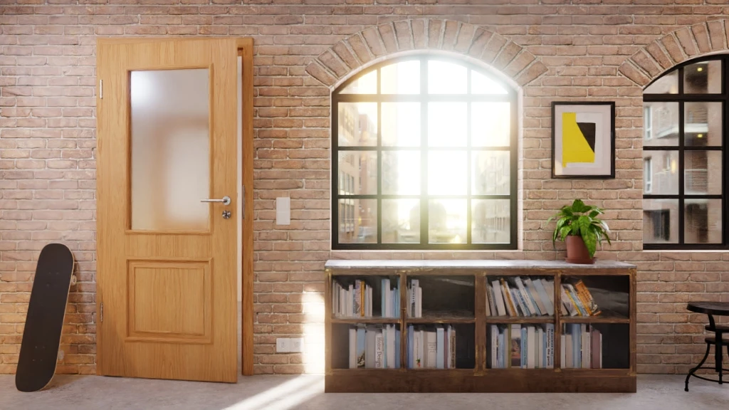 HÖRMANN Innentür Georgia 2 Weißeiche Duradecor ClassicLine Mit Lichtausschnitt LA 5 HÖRMANN Innentür Georgia 2 Weißeiche Duradecor ClassicLine Mit Lichtausschnitt LA - Image 5