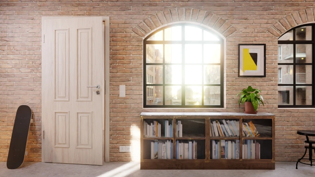 HÖRMANN Innentür Georgia 4 Gebürstete Salzeiche Duradecor ClassicLine 5 HÖRMANN Innentür Georgia 4 Gebürstete Salzeiche Duradecor ClassicLine - Image 5