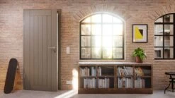 HÖRMANN Innentür Groove 54 Staubgrau RAL 7037 Lack DesignLine -Türen Verkauf 2.4 innentueren groove 54 ral7037 225986 stilwelt detail