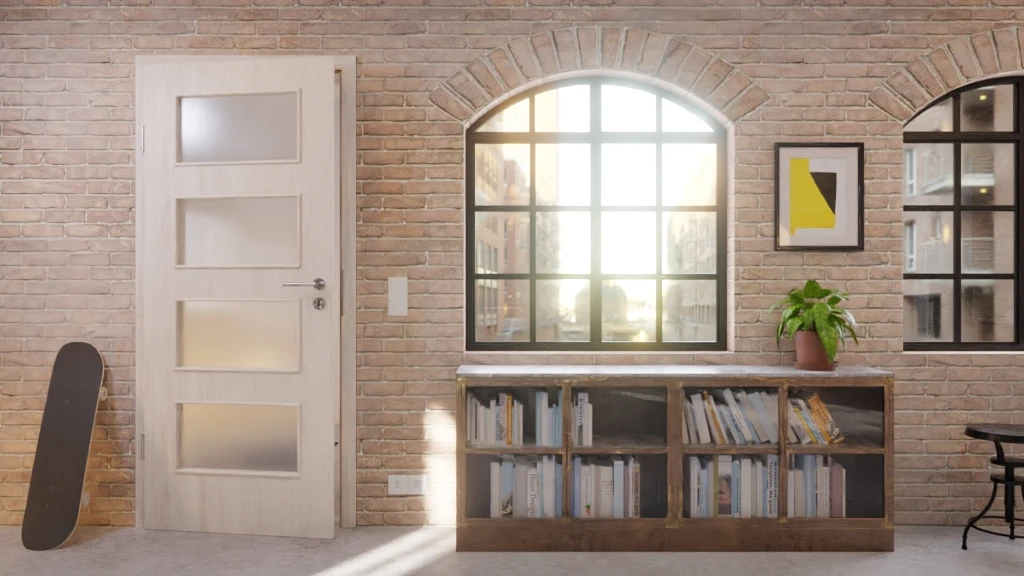 HÖRMANN Innentür Gebürstete Salzeiche Duradecor ProLine Mit Lichtausschnitt LA 9 5 HÖRMANN Innentür Gebürstete Salzeiche Duradecor ProLine Mit Lichtausschnitt LA 9 - Image 5