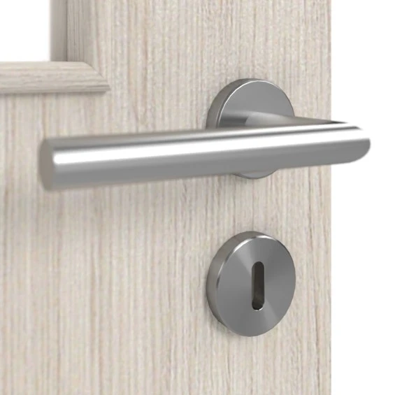 HÖRMANN Doppelflügeltür Gebürstete Salzeiche Duradecor ProLine Mit Lichtausschnitt LA 12 Mit Zarge 4 HÖRMANN Doppelflügeltür Gebürstete Salzeiche Duradecor ProLine Mit Lichtausschnitt LA 12 Mit Zarge - Image 4