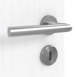 HÖRMANN Doppelflügeltür Esche Weiß Duradecor ProLine Mit Lichtausschnitt LA 6 Raute Mit Zarge -Türen Verkauf 3.1 fluegeltueren baseline la 6 esche weiss 214830 detail oberflaeche 1