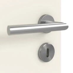 HÖRMANN Doppelflügeltür Reinweiß RAL 9010 Lack ProLine Mit Lichtausschnitt LA 6 Raute Mit Zarge -Türen Verkauf 3.1 fluegeltueren baseline la 6 ral9010 214847 detail oberflaeche 1