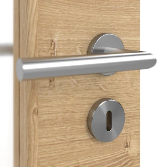 HÖRMANN Doppelflügeltür Wildeiche Quer Duradecor ProLine Mit Lichtausschnitt LA 8 Mit Zarge 4 HÖRMANN Doppelflügeltür Wildeiche Quer Duradecor ProLine Mit Lichtausschnitt LA 8 Mit Zarge - Image 4