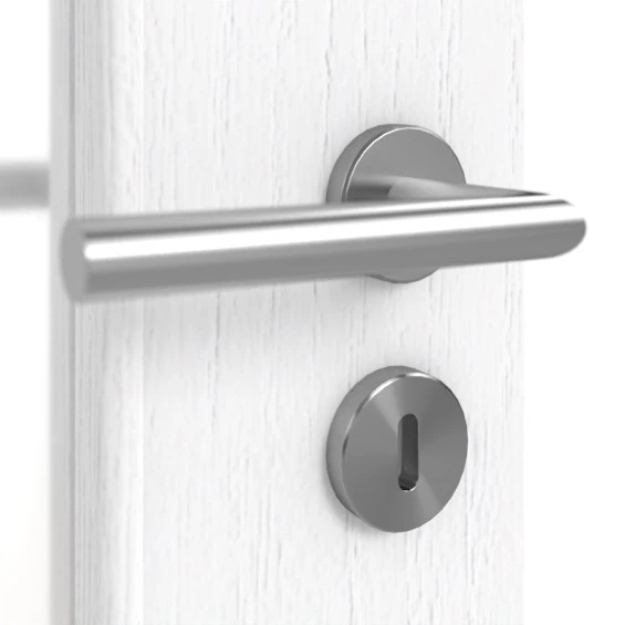 HÖRMANN Doppelflügeltür Esche Weiß Duradecor ProLine Mit Lichtausschnitt LA 8 Mit Zarge 4 HÖRMANN Doppelflügeltür Esche Weiß Duradecor ProLine Mit Lichtausschnitt LA 8 Mit Zarge - Image 4