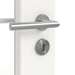 HÖRMANN Doppelflügeltür Carolina 1 Weißlack ClassicLine Mit Lichtausschnitt LA Mit Zarge -Türen Verkauf 3.1 fluegeltueren carolina 01 la ral9016 192448 detail oberflaeche