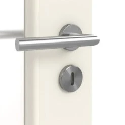 HÖRMANN Doppelflügeltür Carolina 1 Weißlack ClassicLine Mit Lichtausschnitt LA Sprosse 2/3 Mit Zarge -Türen Verkauf 3.1 fluegeltueren carolina 01 la sprosse 2 3 ral9010 192449 detail oberflaeche