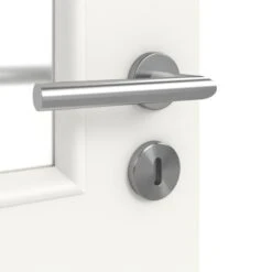 HÖRMANN Doppelflügeltür Carolina 2 Weißlack ClassicLine Mit Lichtausschnitt LA 1 Sprosse 1/3 Mit Zarge -Türen Verkauf 3.1 fluegeltueren carolina 02 la 1 sprosse 1 3 ral9016 192453 detail oberflaeche