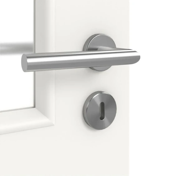 HÖRMANN Doppelflügeltür Carolina 2 Weißlack ClassicLine Mit Lichtausschnitt LA 2 Sprosse 2/3 Mit Zarge 4 HÖRMANN Doppelflügeltür Carolina 2 Weißlack ClassicLine Mit Lichtausschnitt LA 2 Sprosse 2/3 Mit Zarge - Image 4