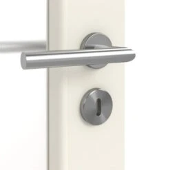 HÖRMANN Doppelflügeltür Carolina 5 Weißlack ClassicLine Mit Lichtausschnitt LA 2 Mit Zarge -Türen Verkauf 3.1 fluegeltueren carolina 05 la 2 ral9010 192462 detail oberflaeche