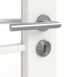 HÖRMANN Doppelflügeltür Carolina 5 Weißlack ClassicLine Mit Lichtausschnitt LA 3 Sprosse 2/3 Mit Zarge -Türen Verkauf 3.1 fluegeltueren carolina 05 la 3 sprosse 2 3 ral9016 192465 detail oberflaeche