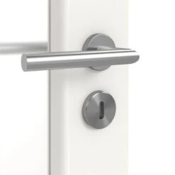 HÖRMANN Doppelflügeltür Carolina 5 Weißlack ClassicLine Mit Lichtausschnitt LA 3 Sprosse 2/4 Mit Zarge -Türen Verkauf 3.1 fluegeltueren carolina 05 la 3 sprosse 2 4 ral9016 192464 detail oberflaeche