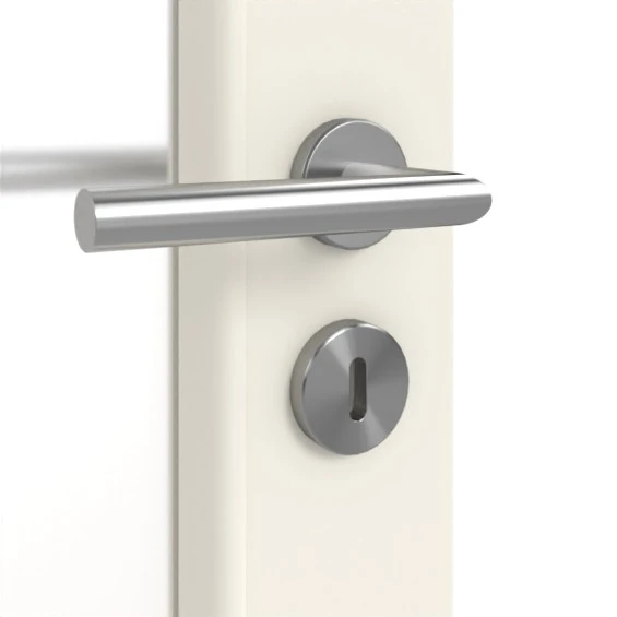 HÖRMANN Doppelflügeltür Carolina 5 Weißlack ClassicLine Mit Lichtausschnitt LA Lugano Mit Zarge 5 HÖRMANN Doppelflügeltür Carolina 5 Weißlack ClassicLine Mit Lichtausschnitt LA Lugano Mit Zarge - Image 5