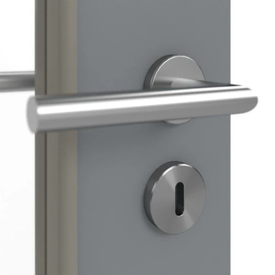 HÖRMANN Doppelflügeltür Ultramatt Staubgrau Proline Concepto Mit Lichtausschnitt LA 11 Mit Zarge 4 HÖRMANN Doppelflügeltür Ultramatt Staubgrau Proline Concepto Mit Lichtausschnitt LA 11 Mit Zarge - Image 4