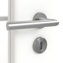 HÖRMANN Doppelflügeltür Ultramatt Weiß Proline Concepto Mit Lichtausschnitt LA 11 Mit Zarge -Türen Verkauf 3.1 fluegeltueren concepto la 11 ultramatt weiss 190146 detail oberflaeche 1