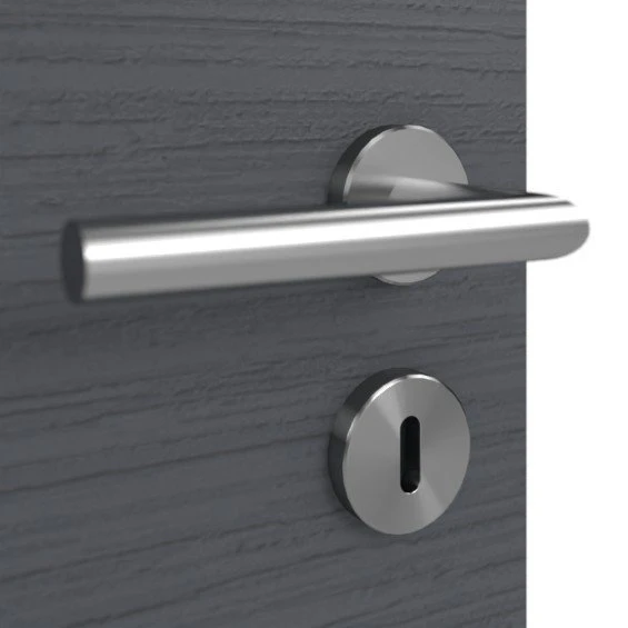 HÖRMANN Doppelflügeltür Schiefer Anthrazit Proline Concepto Mit Lichtausschnitt LA 24 Mit Zarge 4 HÖRMANN Doppelflügeltür Schiefer Anthrazit Proline Concepto Mit Lichtausschnitt LA 24 Mit Zarge - Image 4