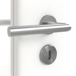 HÖRMANN Doppelflügeltür Ultramatt Weiß Proline Concepto Mit Lichtausschnitt LA 7 Mit Zarge -Türen Verkauf 3.1 fluegeltueren concepto la 7 ultramatt weiss 190142 detail oberflaeche 1