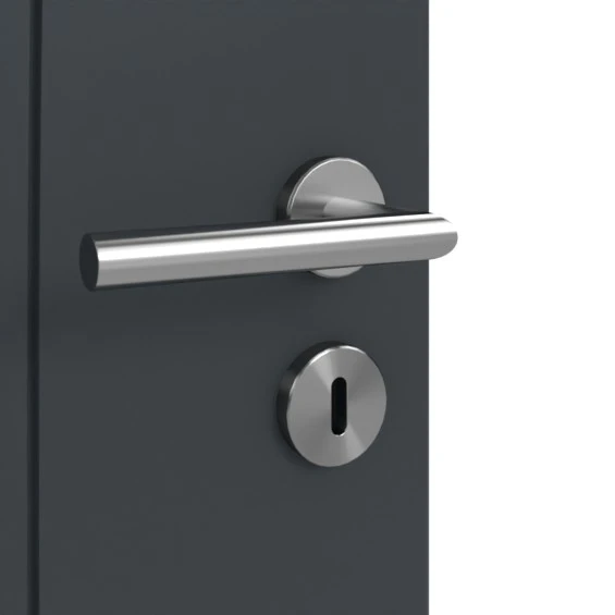 HÖRMANN Doppelflügeltür Groove 20 Anthrazit RAL 7016 Lack DesignLine Mit Zarge 2 HÖRMANN Doppelflügeltür Groove 20 Anthrazit RAL 7016 Lack DesignLine Mit Zarge - Image 2