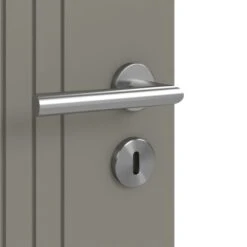 HÖRMANN Doppelflügeltür Groove 21 Staubgrau RAL 7037 Lack DesignLine Mit Zarge -Türen Verkauf 3.1 fluegeltueren groove 21 ral7037 226028 detail oberflaeche