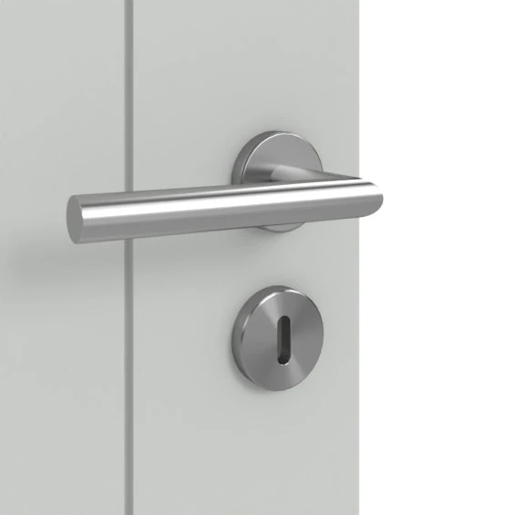 HÖRMANN Doppelflügeltür Groove 89 Grau RAL 7035 Lack DesignLine Mit Zarge 2 HÖRMANN Doppelflügeltür Groove 89 Grau RAL 7035 Lack DesignLine Mit Zarge - Image 2