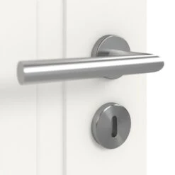 HÖRMANN Doppelflügeltür Montana 7 Weißlack ClassicLine Mit Zarge -Türen Verkauf 3.1 fluegeltueren montana 07 ral9016 192640 detail oberflaeche