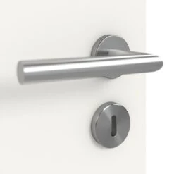 HÖRMANN Doppelflügeltür Pure 1 Weißlack DesignLine Mit Lichtausschnitt Mittig Mit Zarge -Türen Verkauf 3.1 fluegeltueren pure 1 m ral9016 192433 detail oberflaeche