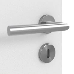 HÖRMANN Doppelflügeltür Pure 2 Bütte Weiß Duradecor DesignLine Mit Lichtausschnitt Quer Mit Bündiger Lisene Plain 80-7 Mit Zarge -Türen Verkauf 3.1 fluegeltueren pure cross 2 plain 80 7 buette weiss 192342 detail oberflaeche